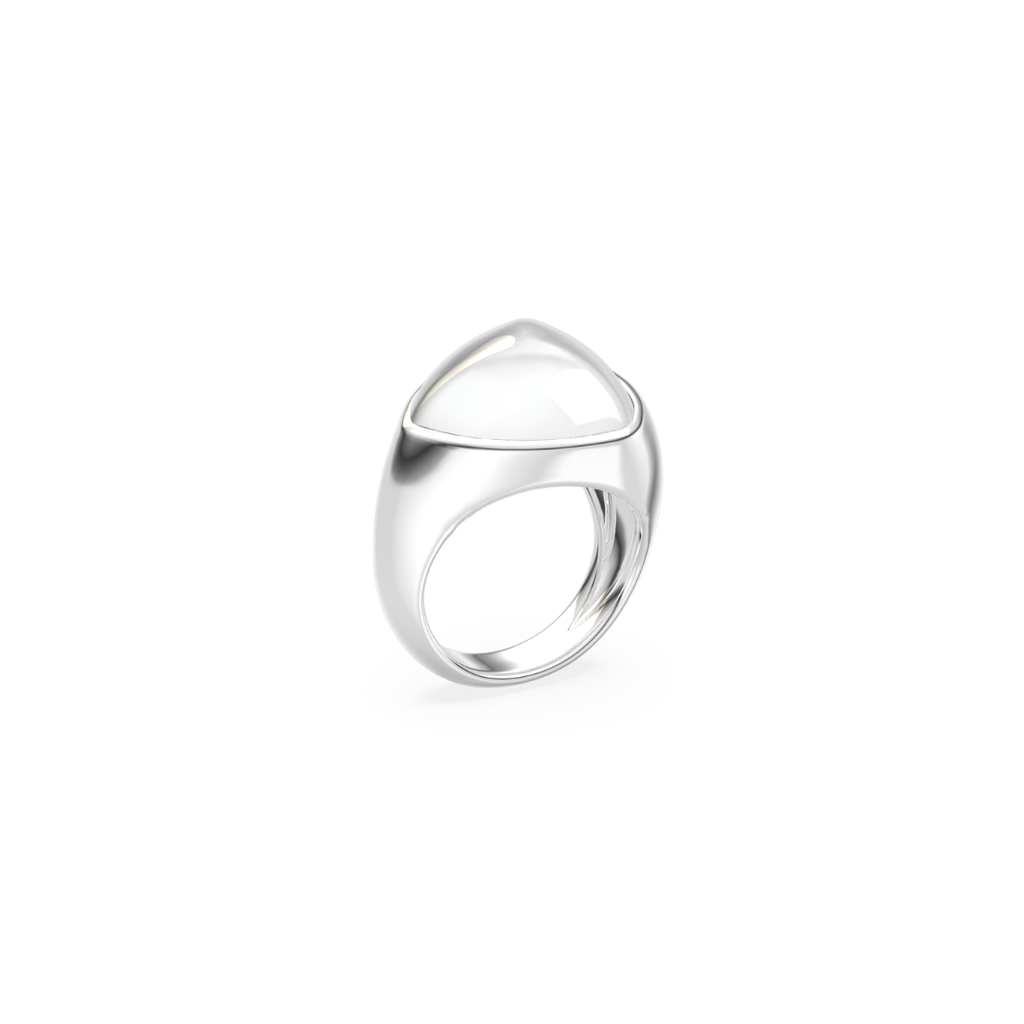 PONDER CLEAR QUARTZ RING