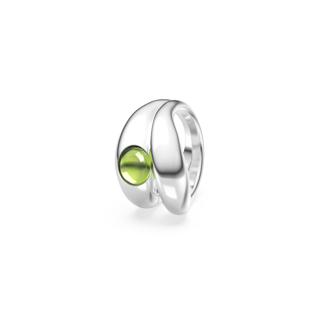 DUAL PERIDOT RING
