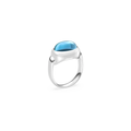 MONOCHROME TOPAZ LONDON RING