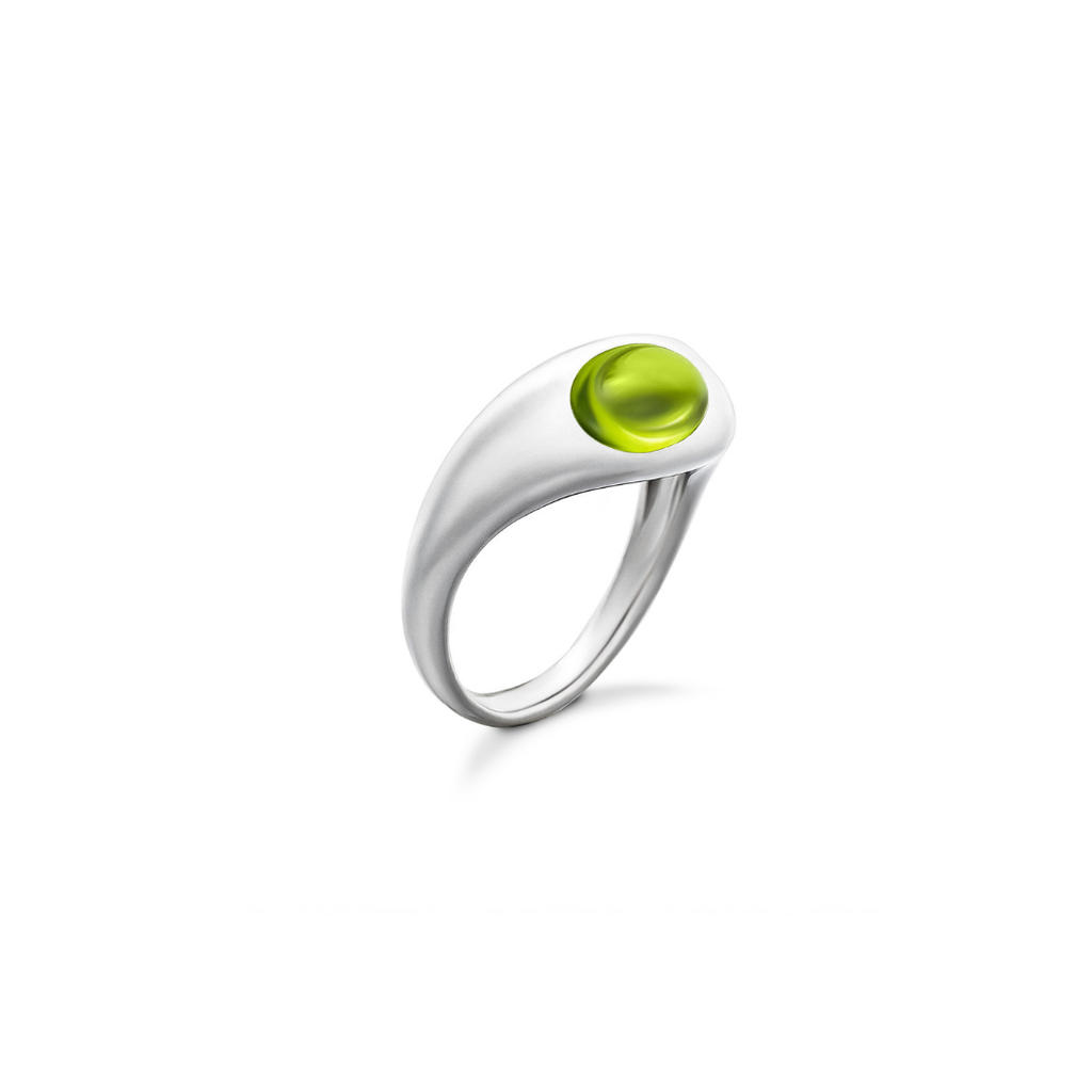 CURVE PERIDOT RING