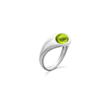 CURVE PERIDOT RING