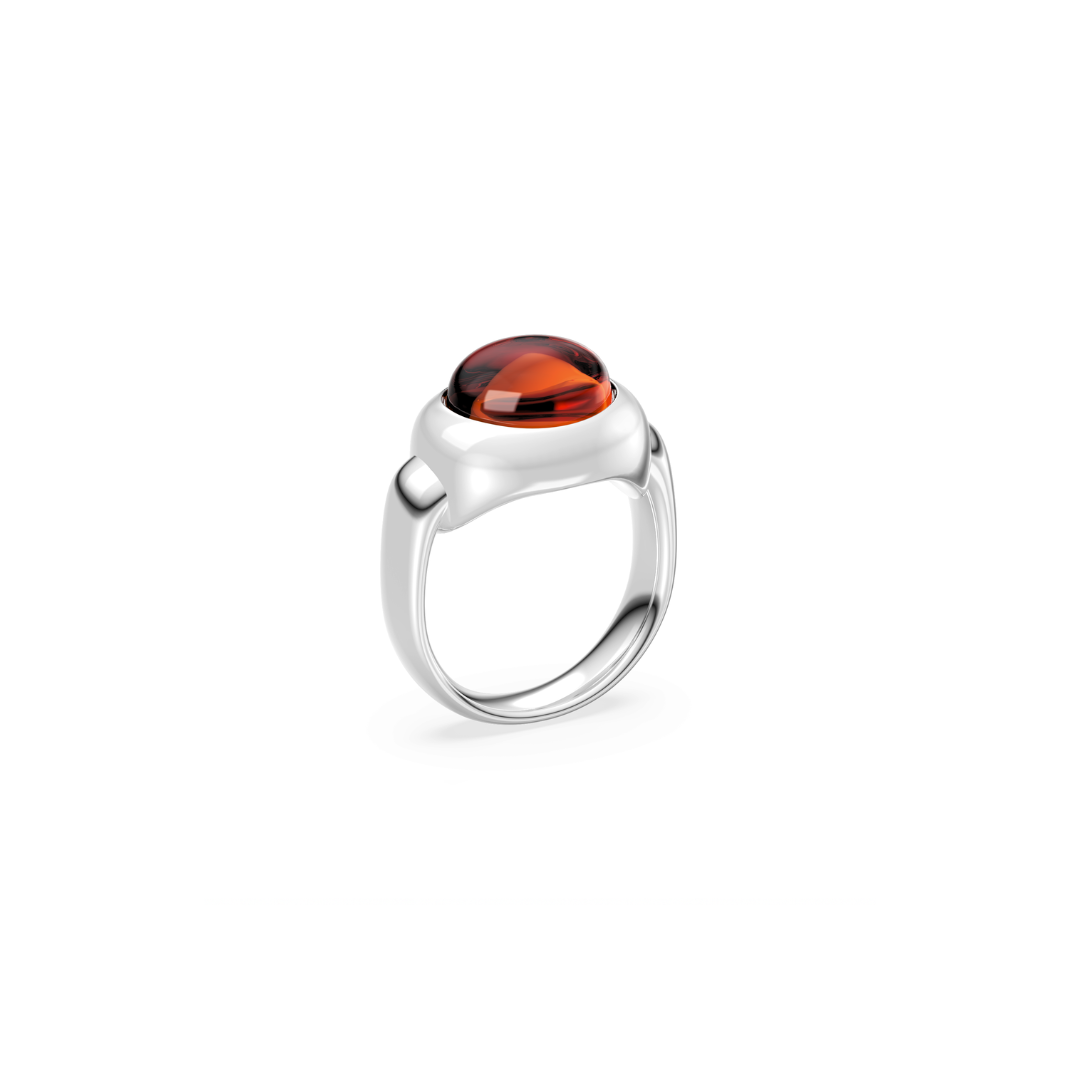 MONOCHROME GARNET RING
