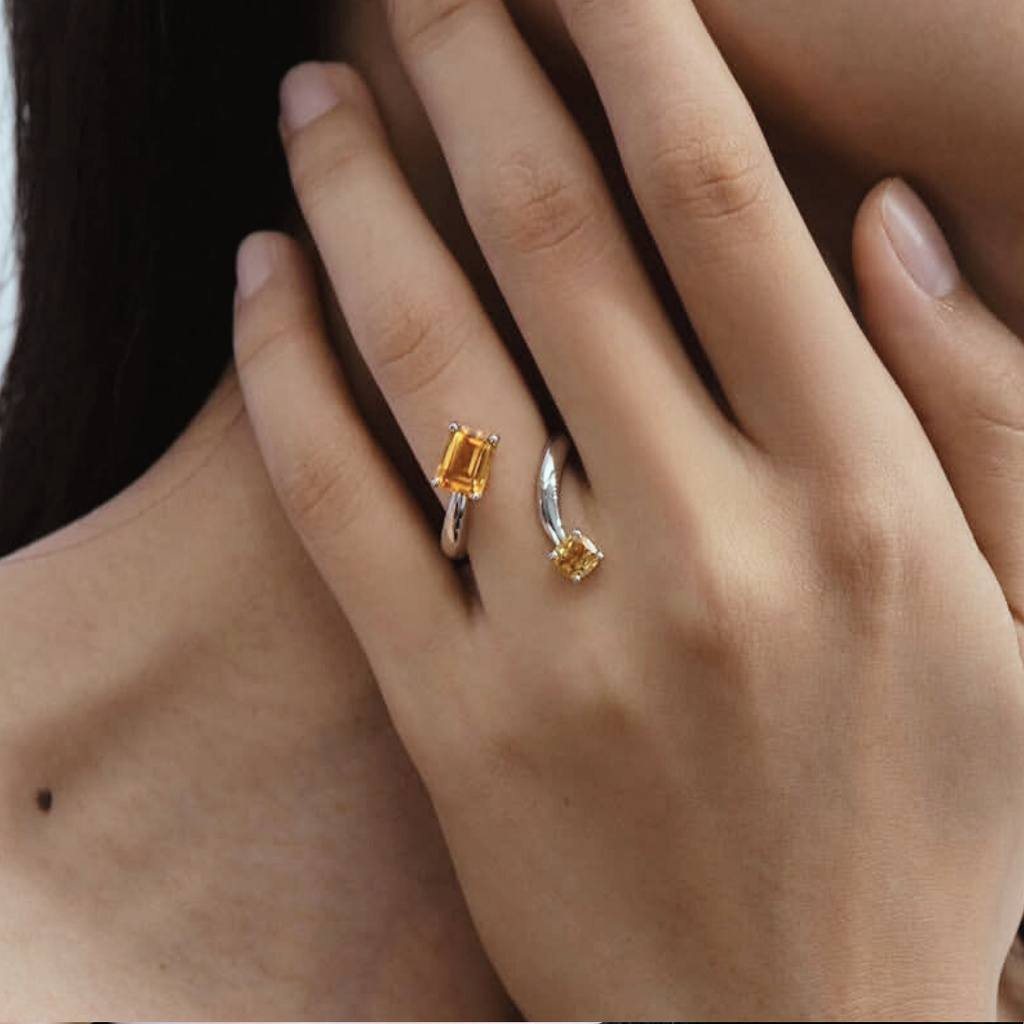 LIANA CITRINE RING
