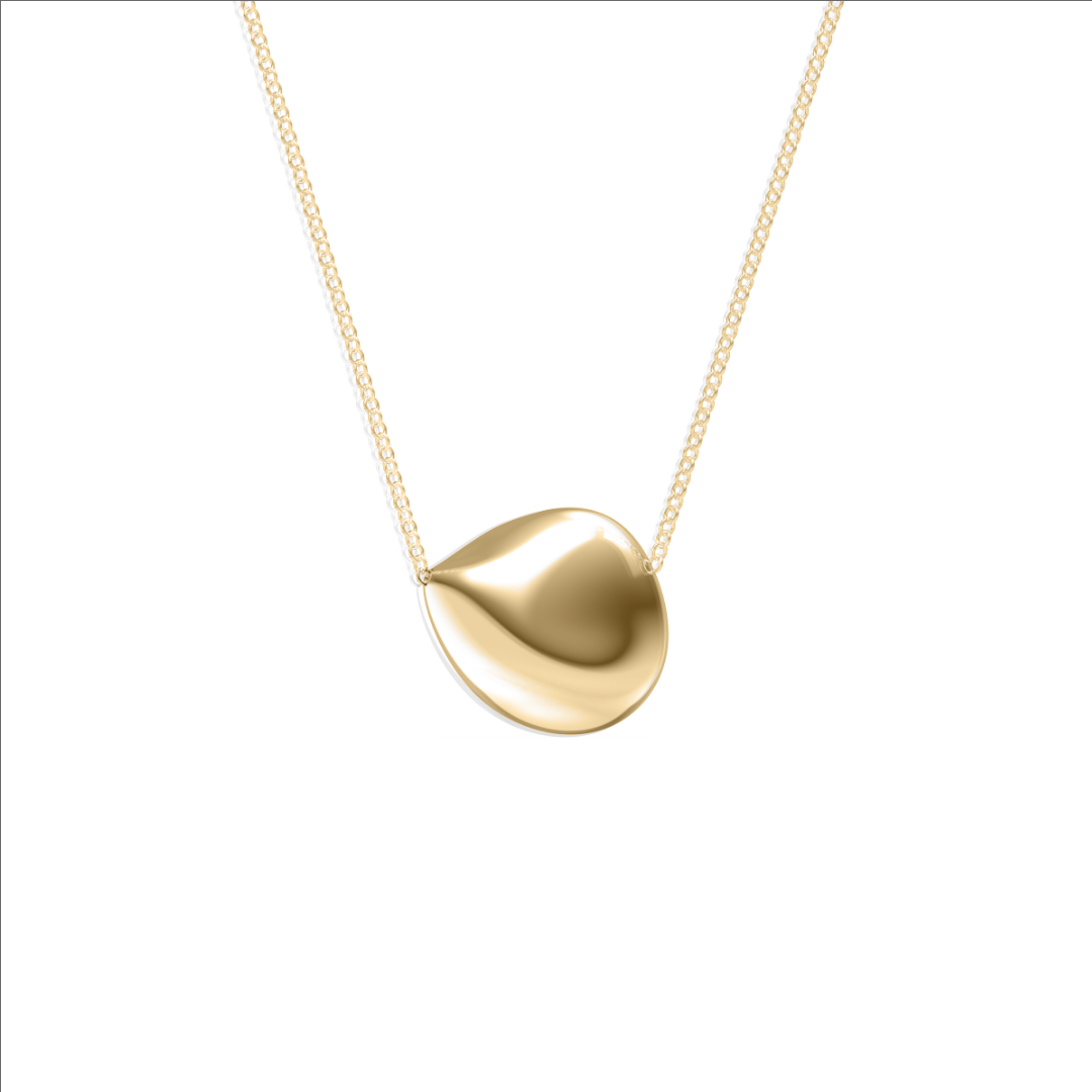 ROUND STONE NECKLACE