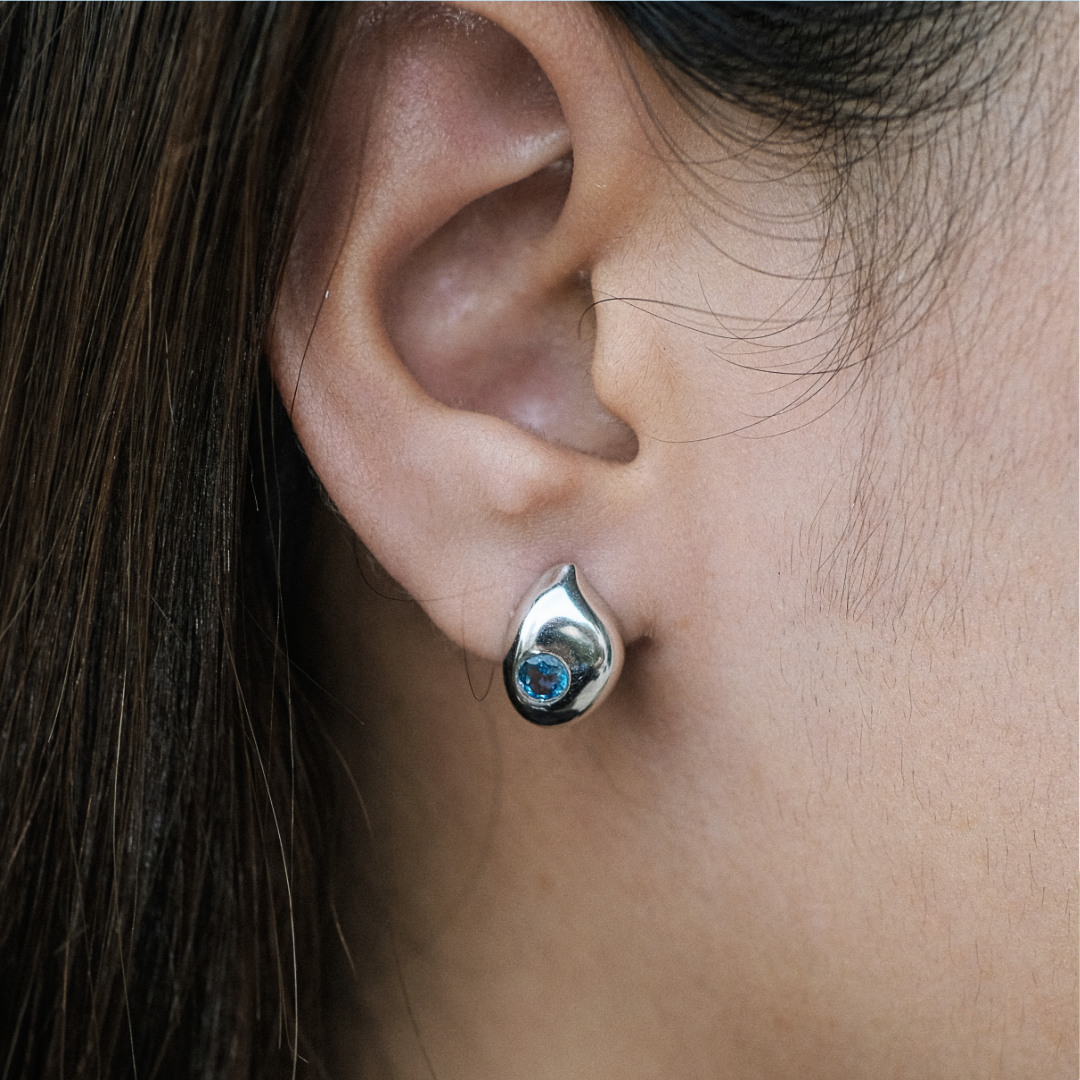 DROP TOPAZ LONDON EARRINGS