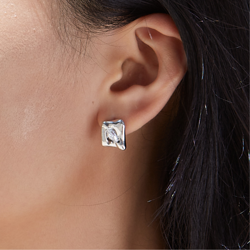 TENDER STONES CZ EARRINGS