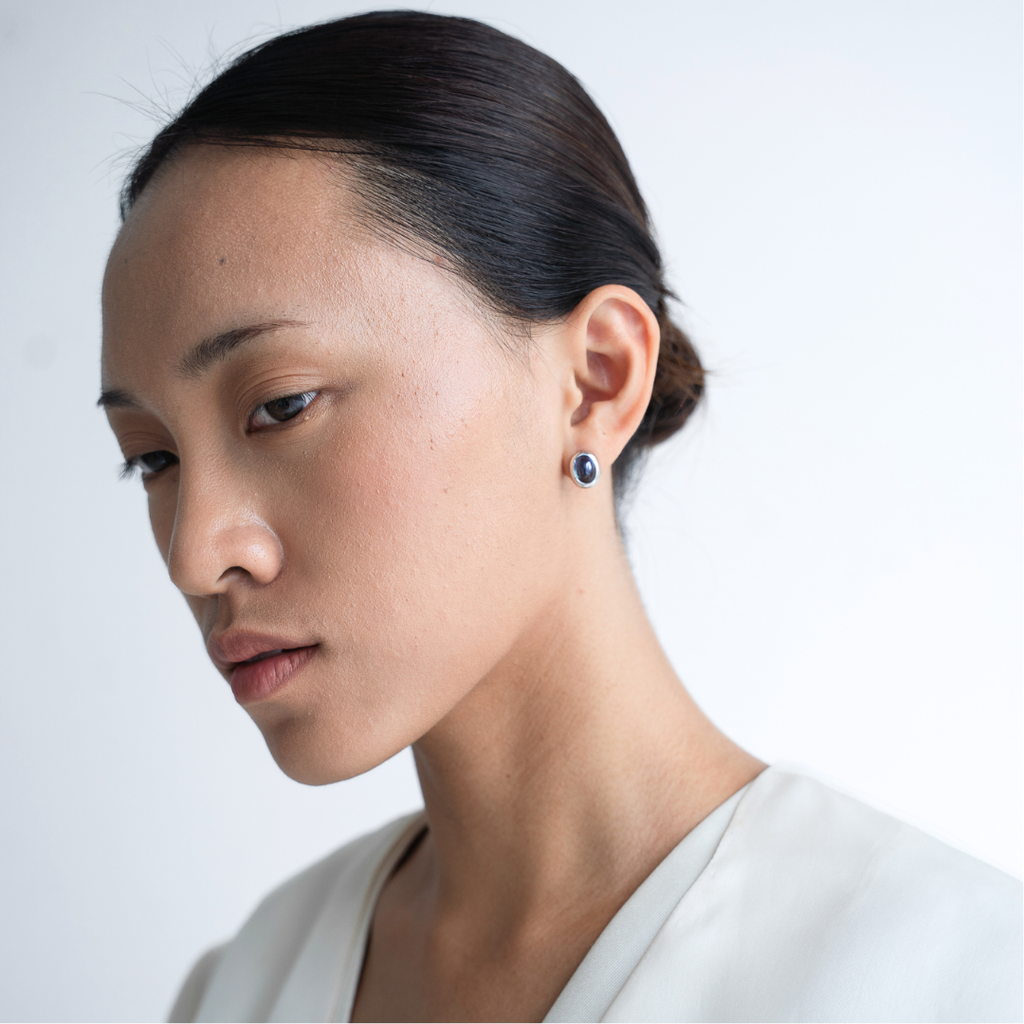MONOCHROME TOPAZ LONDON EARRINGS