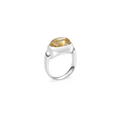 MONOCHROME GOLDEN RUTILATED RING