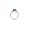 MONOCHROME TOPAZ LONDON SMALL RING