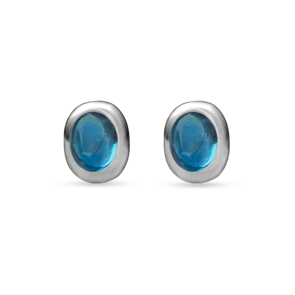MONOCHROME TOPAZ LONDON EARRINGS