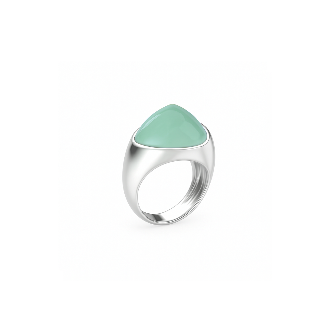 PONDER CHRYSOPRASE RING